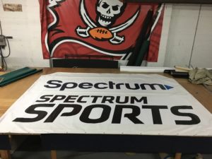 Spectrum Sports Temporary Sign Bag