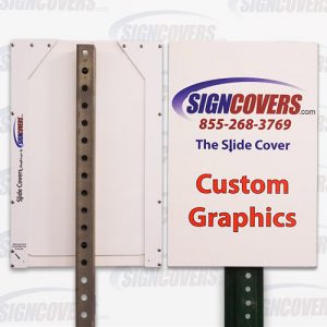 Custom Graphic - Parking Sign Cover