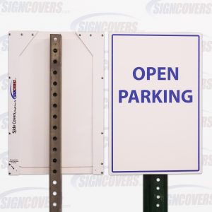 "Open Parking" Parking Sign Slide Cover