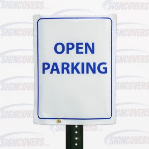 "Open Parking" Parking Sign Slip Cover