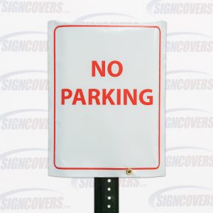 "No Parking" Parking Sign Slip Cover