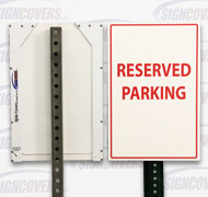 Reserved Parking Sign Slide Cover