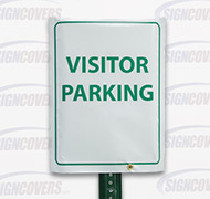Visitor Parking Sign Slip Cover