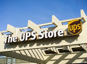 The UPS Store Channel Letters Example