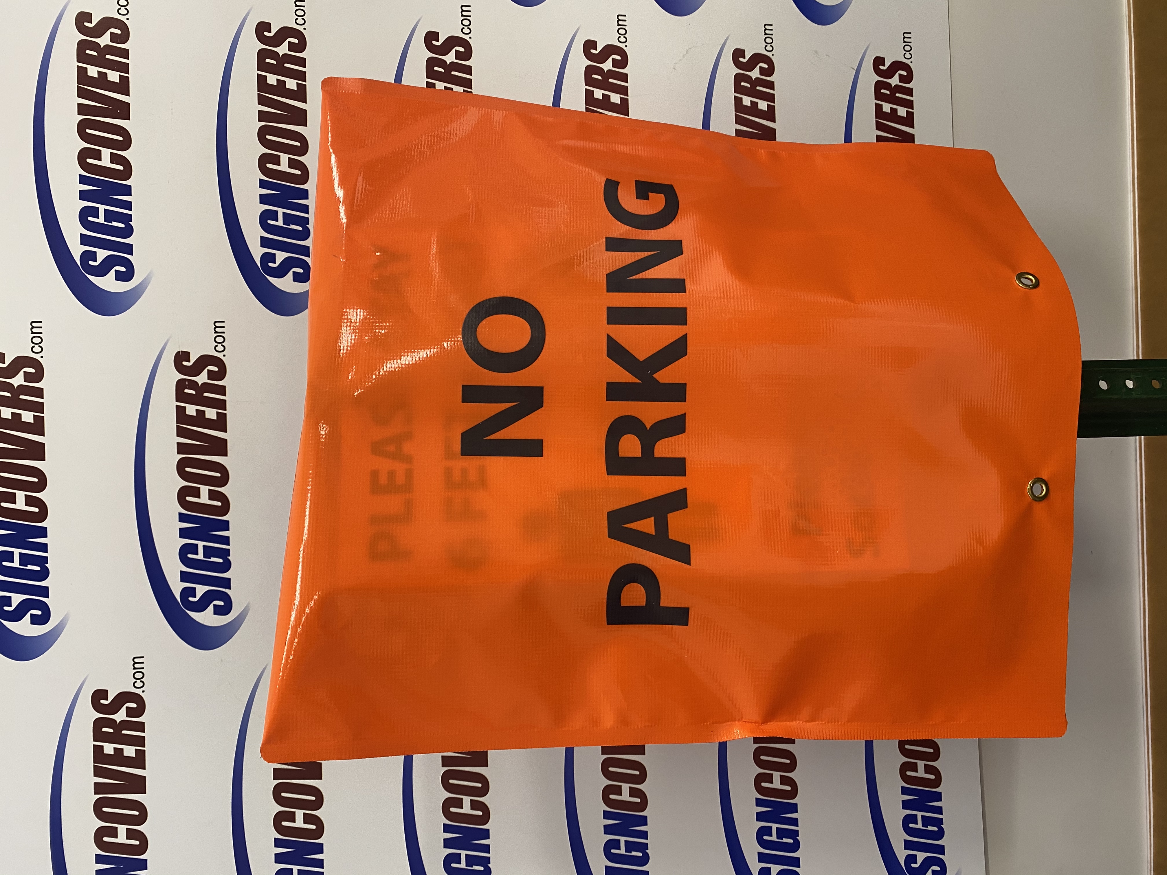 ABM Parking Services-Custom Sign Cover – Sign Covers
